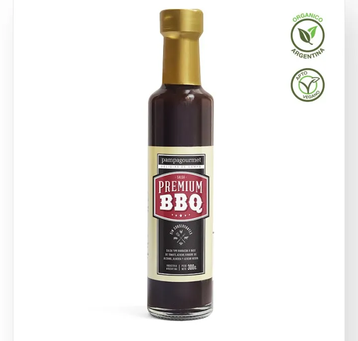 Salsa Premium "BBQ American Style" PAMPAGOURMET x 300 grs. - SIN T.A.C.C. -