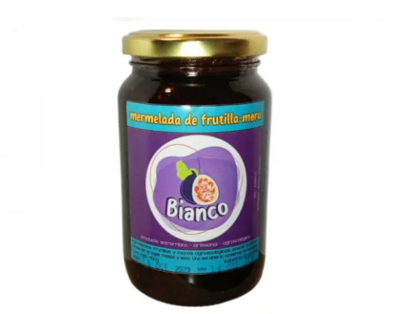 Mermelada de Frutilla y Mora 450 grs