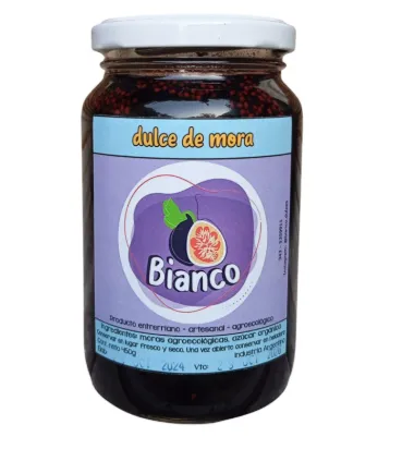 Dulce de Mora 450grs