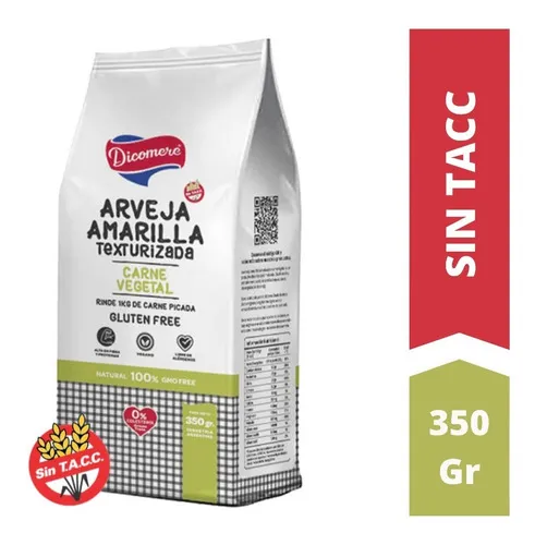 Arveja Amarilla Texturizada x 350 grs. "DICOMERE" - SIN T.A.C.C. -