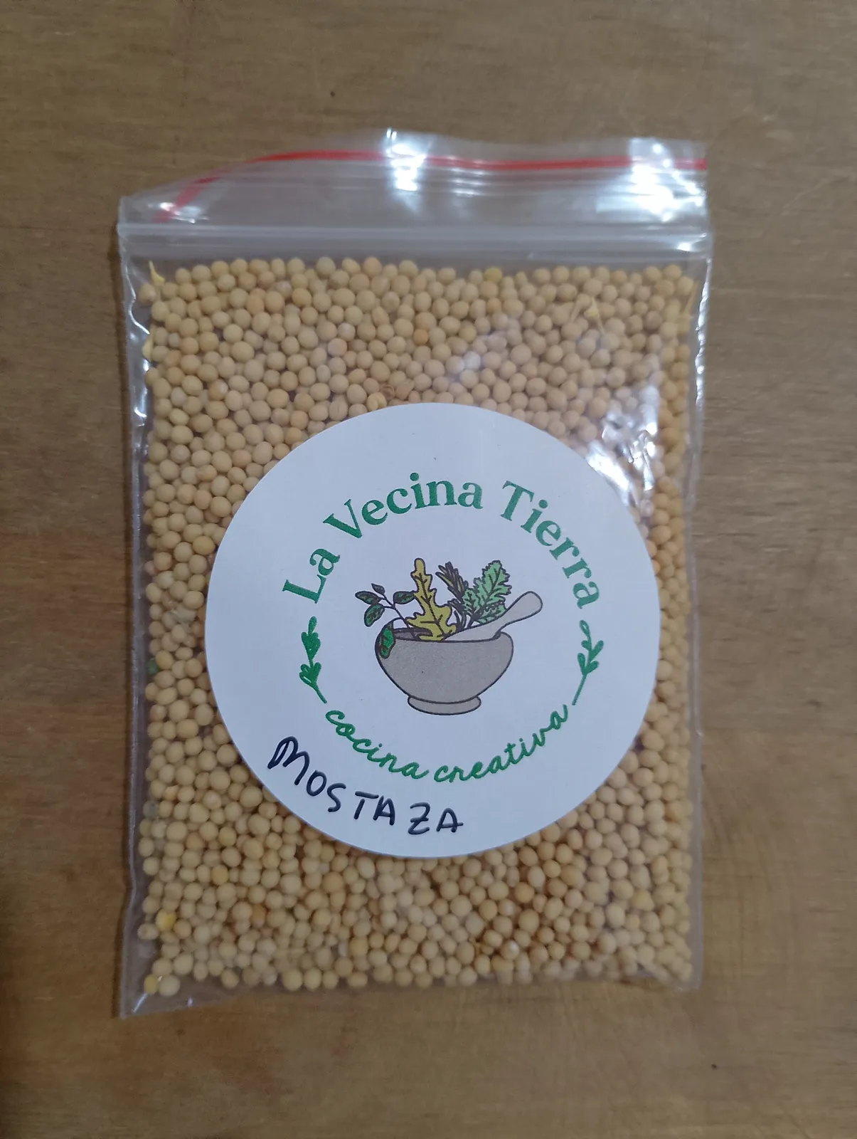 Mostaza en grano 30g