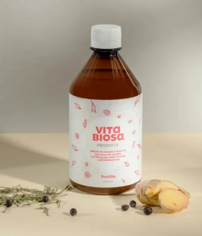 "Vita Biosa" sabor frutilla 500ml - SIN T.A.C.C. -