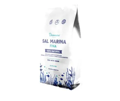 Sal marina fina "DICOMERE" x 450 grs. - SIN T.A.C.C.-