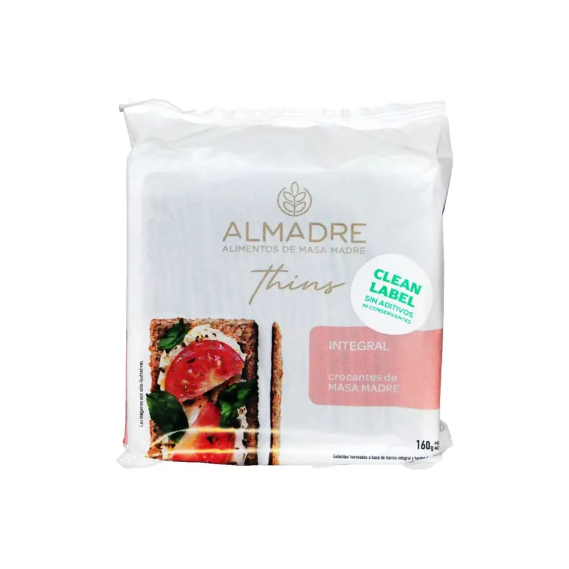 Thins Sabor Integral ALMADRE x 160g