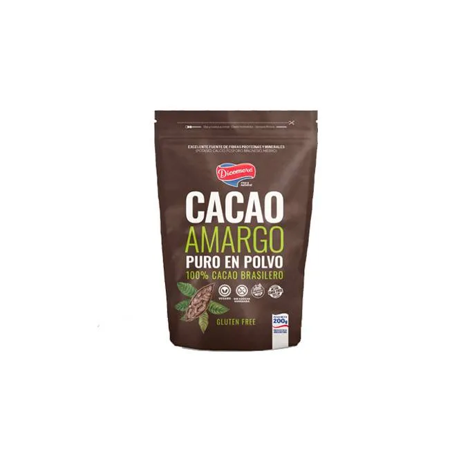 Cacao puro en polvo "DICOMERE" x 200 grs. - SIN T.A.C.C.-