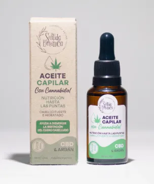 Aceite Capilar Con Cannabidiol - Nutrición Hasta Las Puntas 30ml