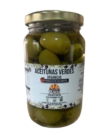 Aceituna verde descarozada x 300 grs - SIN T.A.C.C. -
