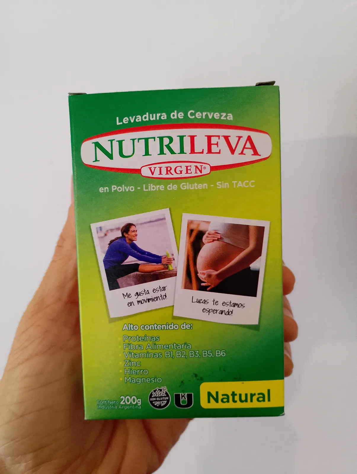Levadura de Cerveza Natural "NUTRILEVA" 200 grs - SIN T.A.C.C.-