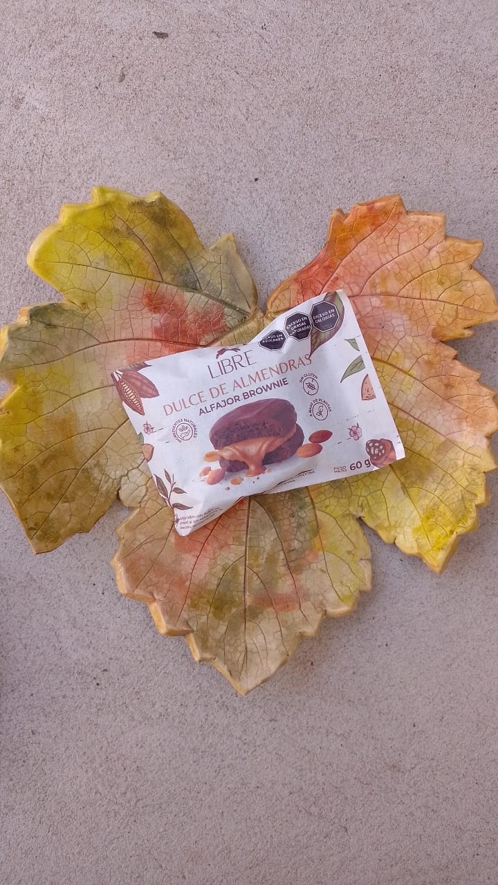 ALFAJOR BROWNIE DULCE DE ALMENDRAS 60 GR. - SIN T.A.C.C. -