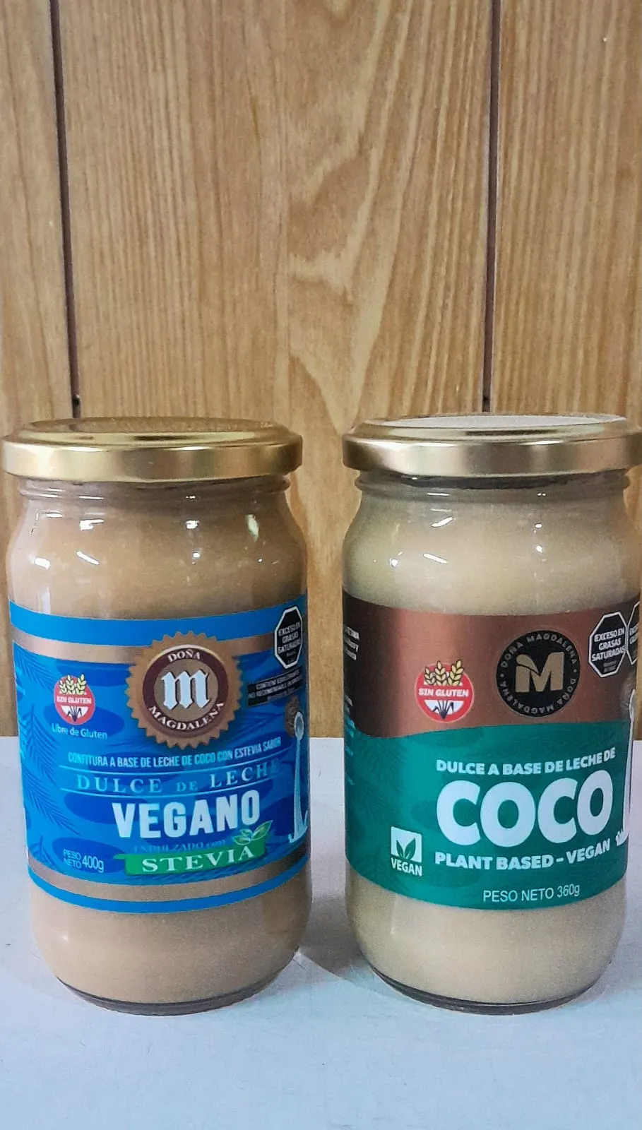 Dulce de Leche de Coco (SIN AZÚCAR) "DOÑA MAGDALENA" X 400 grs. - SIN T.A.C.C.-