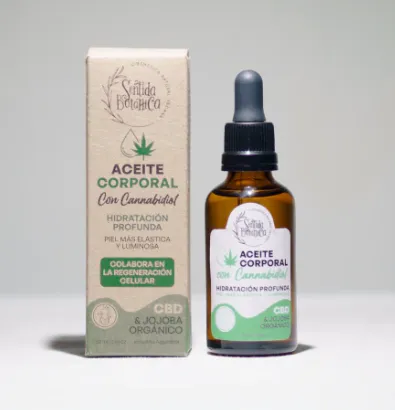 Aceite Corporal Con Cannabidiol - Hidratación Profunda 50ml